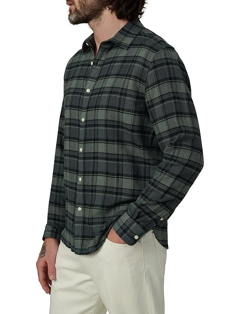 Joe's Jeans Check Cotton-Blend Flannel Shirt 4