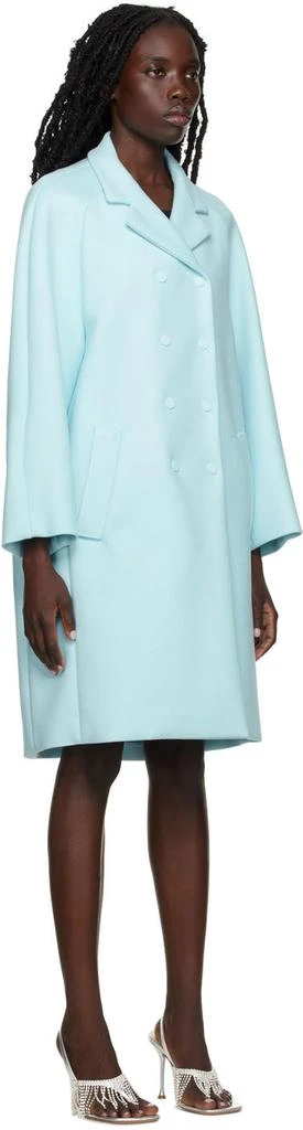Max Mara Blue Tiberio Coat 2