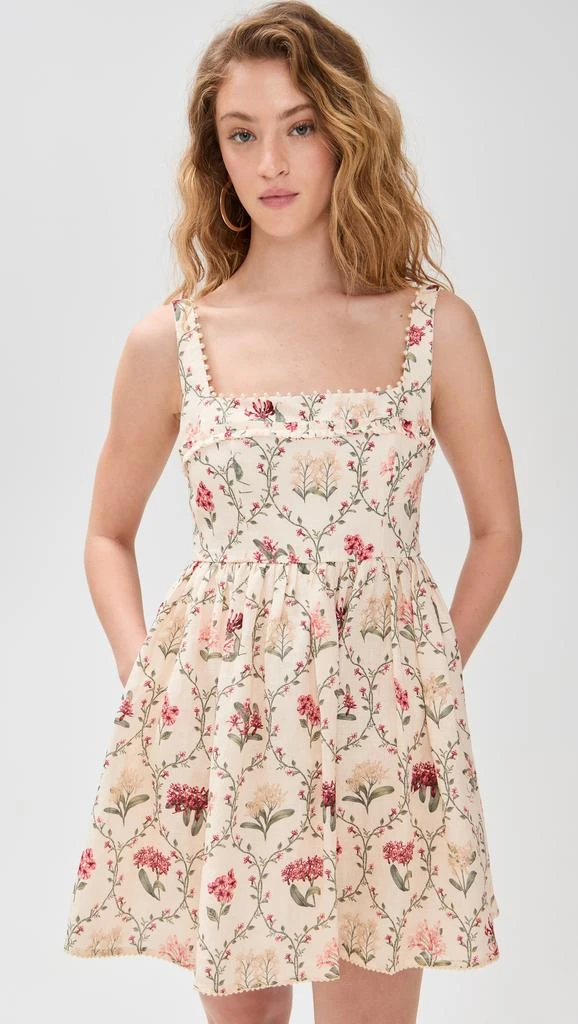 Agua by Agua Bendita Barbara Mini Orquidea Dress 6