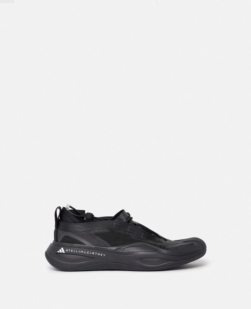 Stella McCartney Stella McCartney - Sportswear Low Ground Running Trainers, Woman, Black, Size: 7h 1