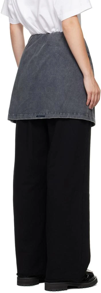 We11done Black Layered Lounge Pants 3
