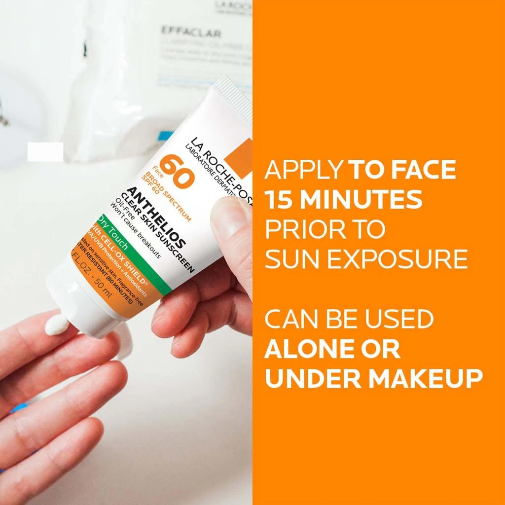 La Roche Posay La Roche-Posay Anthelios 60 Clear Skin Dry Touch Sunscreen SPF 60 6