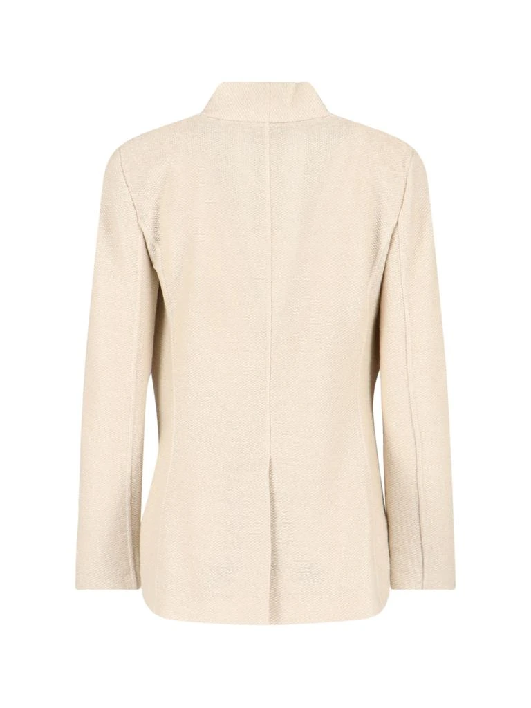 Giorgio Armani Single-Breasted Blazer – Cream 2