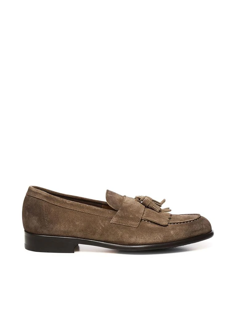 DOUCAL'S Suede Moccasin With Tassels And Fringe 4