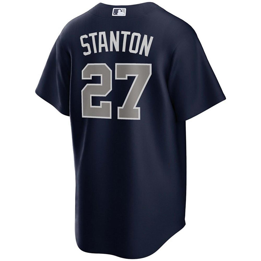 Nike Men's Giancarlo Stanton Navy New York Yankees Alternate Replica Player Jersey