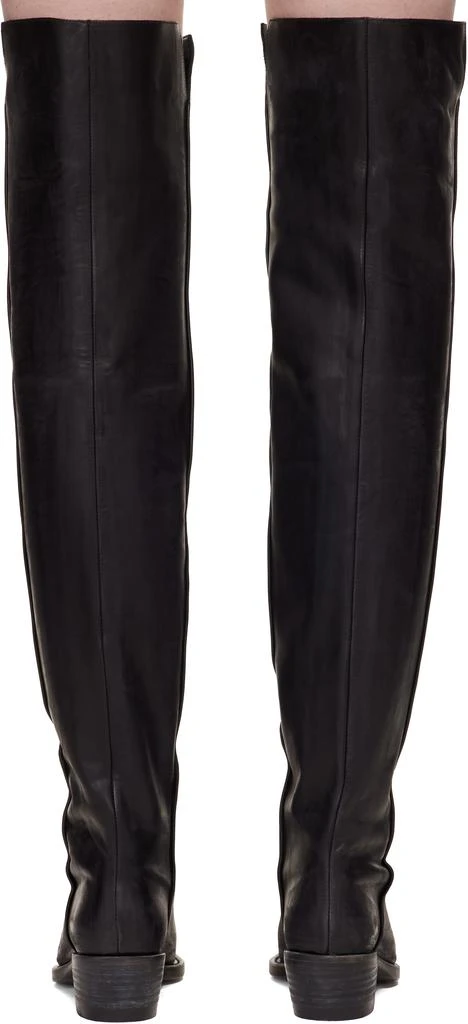 Khaite Black Clive Over-the-Knee Flat Tall Boots 2