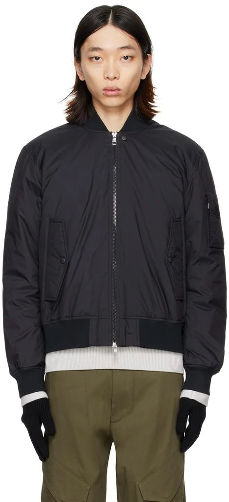 Moncler Black Patnem Down Bomber Jacket 1