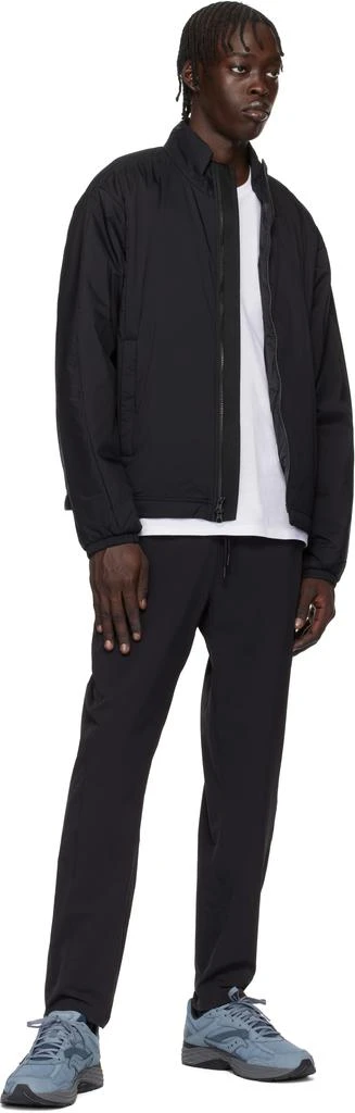 REIGNING CHAMP Black Nylon Oxford Team Track Pants 4