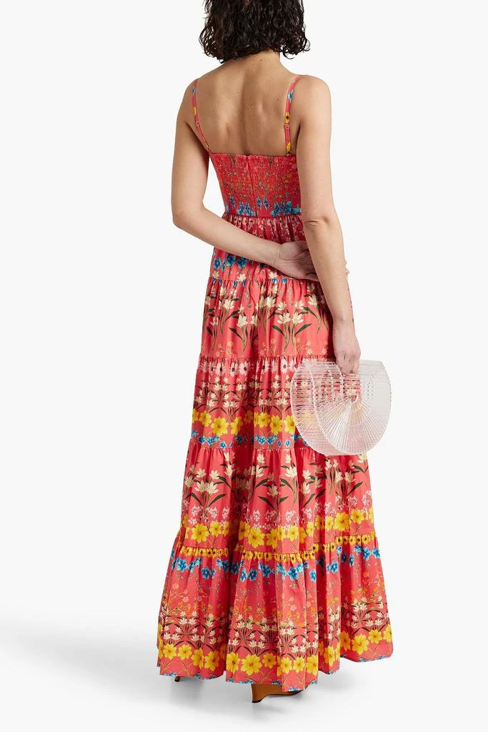 deep v cut maxi dress Floral Deep V Maxi Dress