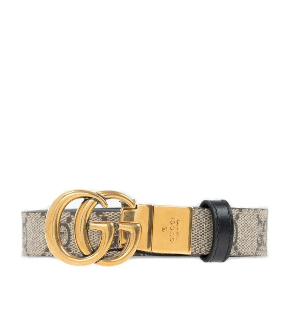 Gucci Gucci GG Marmont Logo Plaque Reversible Belt 1
