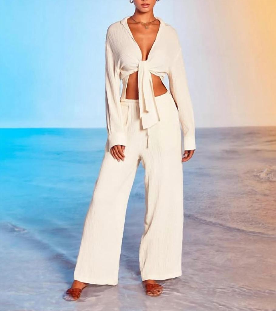 Dress Forum Dress Forum - Jet Stream Woven Pant Set