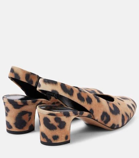Paris Texas Lavinia 50 leopard-print suede pumps 2