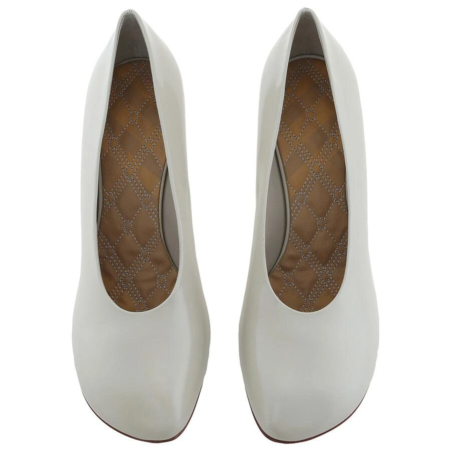 Burberry Burberry 85mm Slip-On Leather Pumps, Brand Size 36 (US Size 6) 3