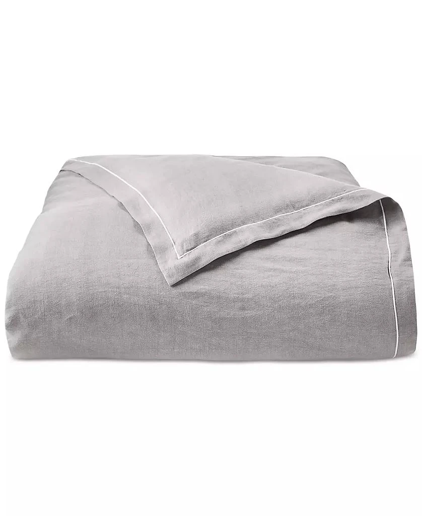 Hotel Collection Linen/Modal Blend 3-Pc. Duvet Cover Set, King, Exclusively at Macy’s 3