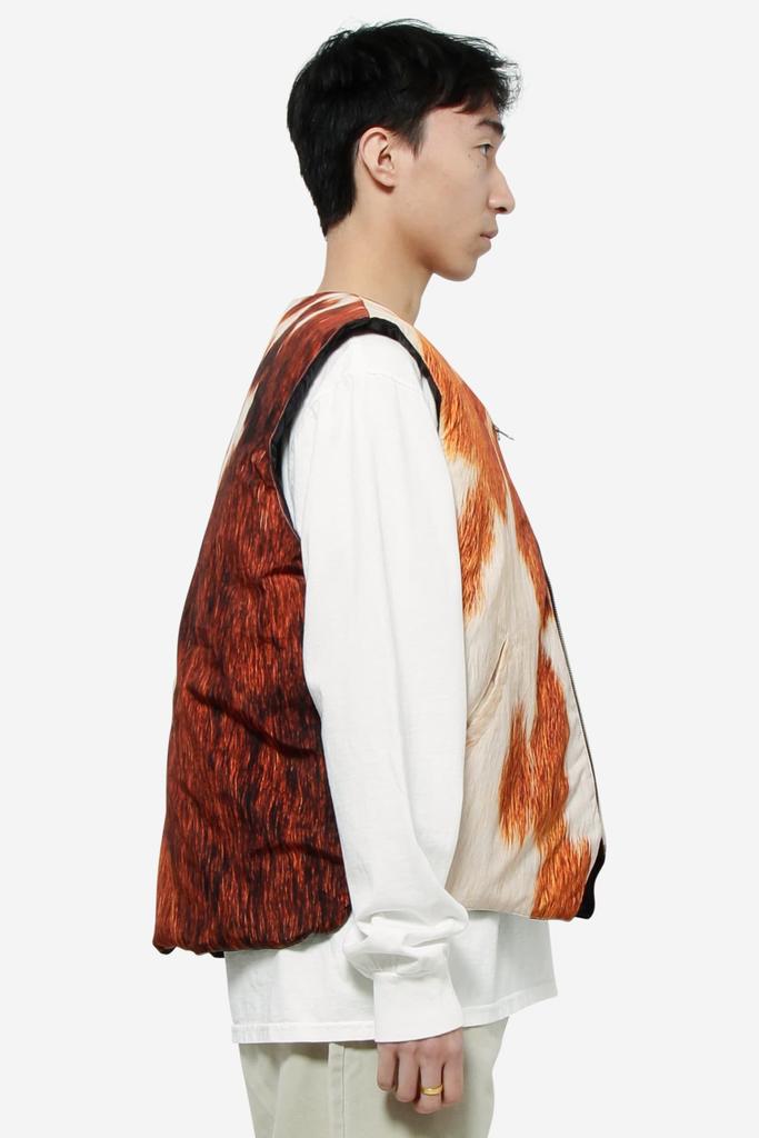 STUSSY Reversible Quilted Vest - BeyondStyle