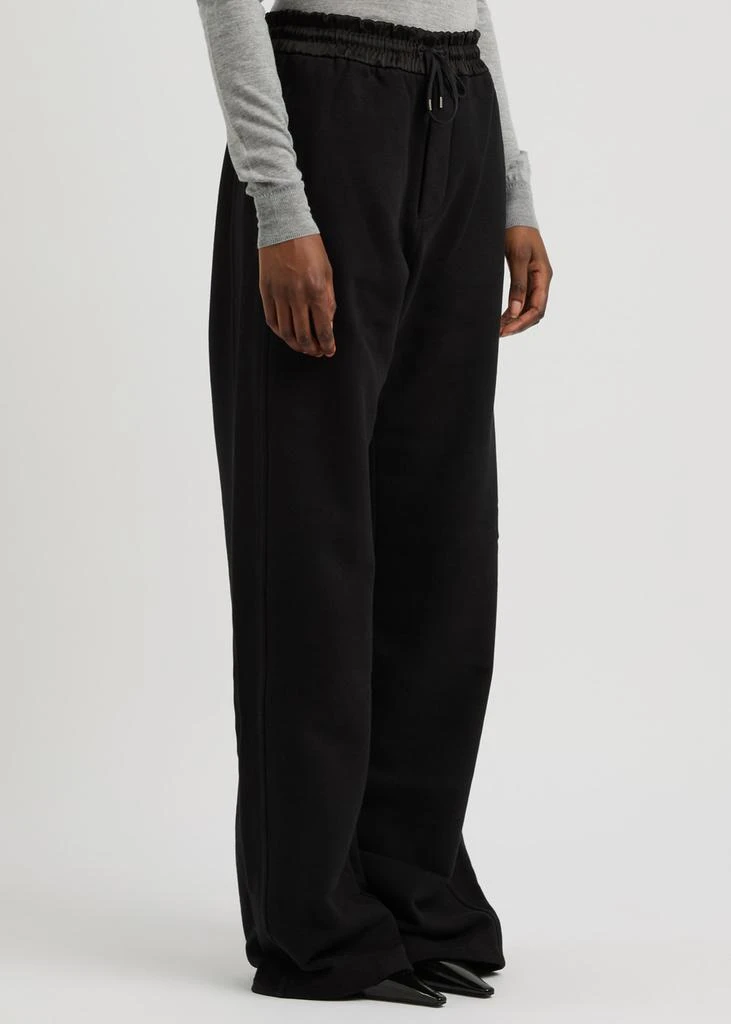 Yves Saint Laurent Logo straight-leg cotton sweatpants 2