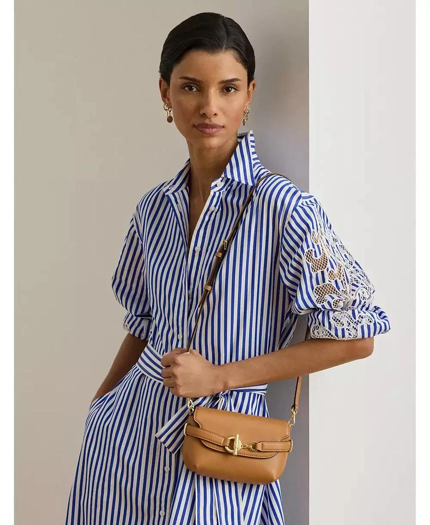 Ralph Lauren Mini Leather Blaike Crossbody Bag 1