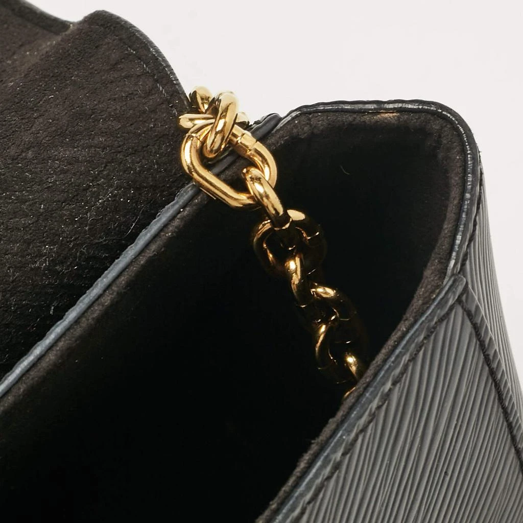 Louis Vuitton Louis Vuitton Black Epi Leather Twist MM Bag 12
