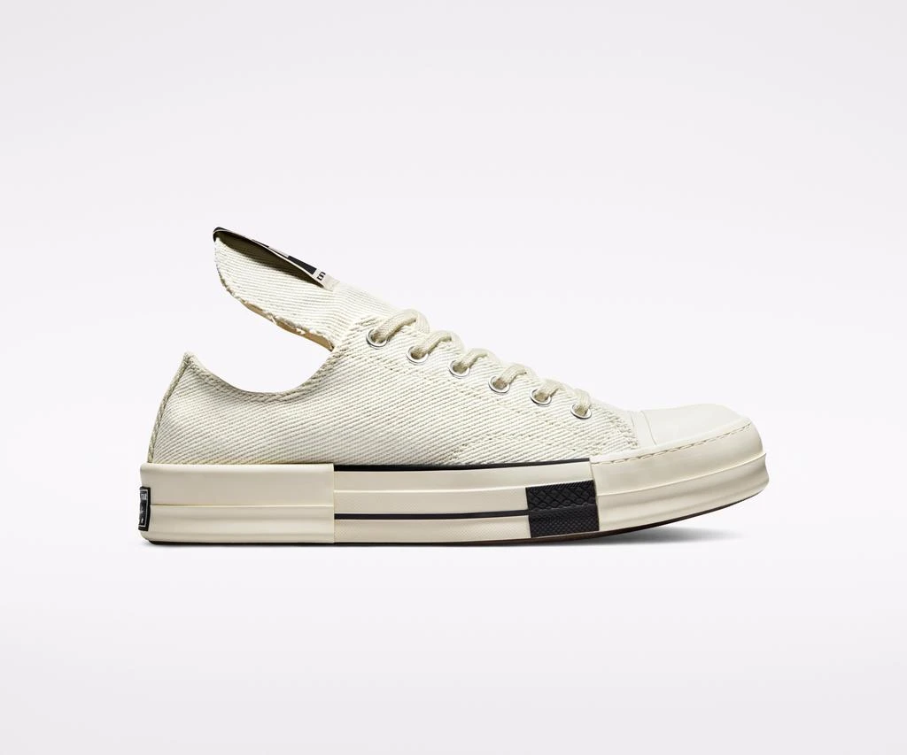 RICK OWENS DRKSHDW RICK OWENS DRKSHDW X CONVERSE DRKSTAR OX LOW TOP SNEAKERS 3