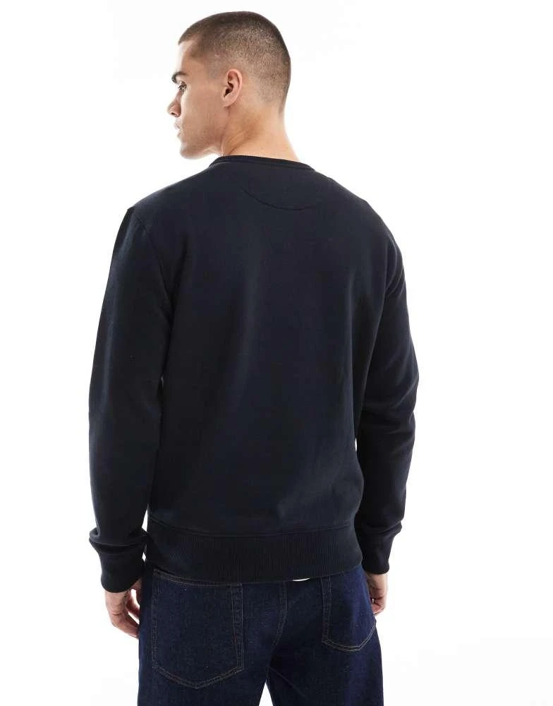 French Connection Mens French Connection classic logo sweatshirt in navy 2
