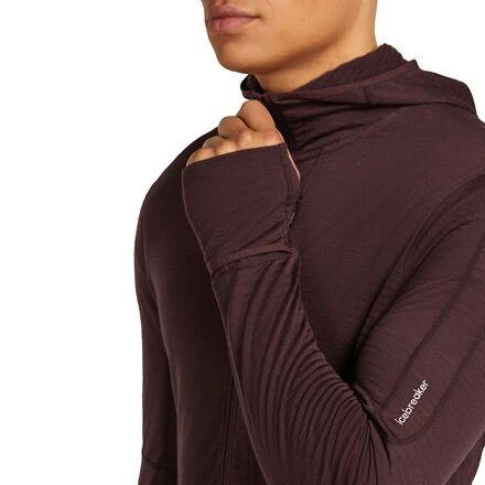 Icebreaker Merino Blend 200 RealFleece Descender LS Zip Hoodie - Men's 7