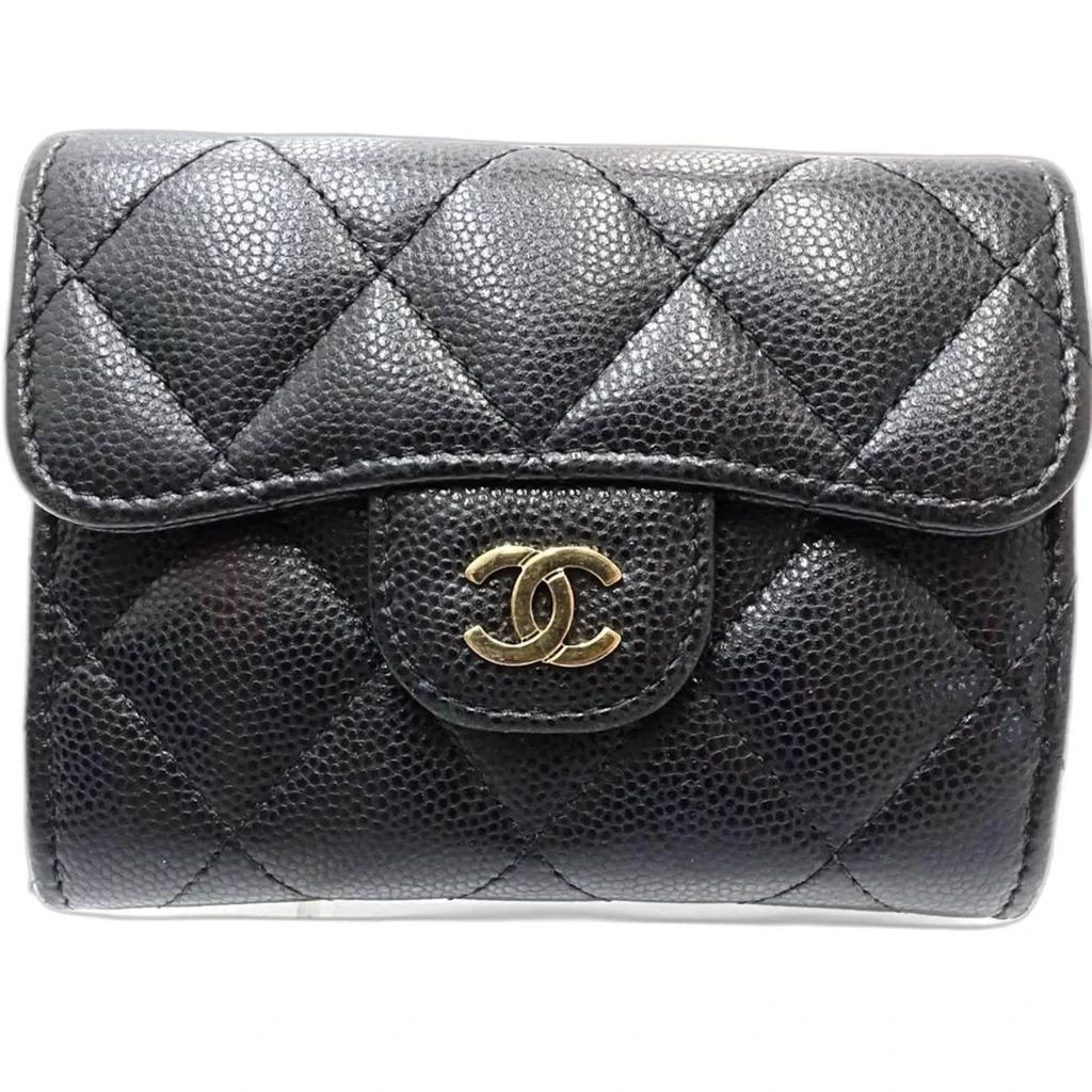 Chanel Grained Calfskin Coin Purse/Coin Case (Pre-Owned) 2