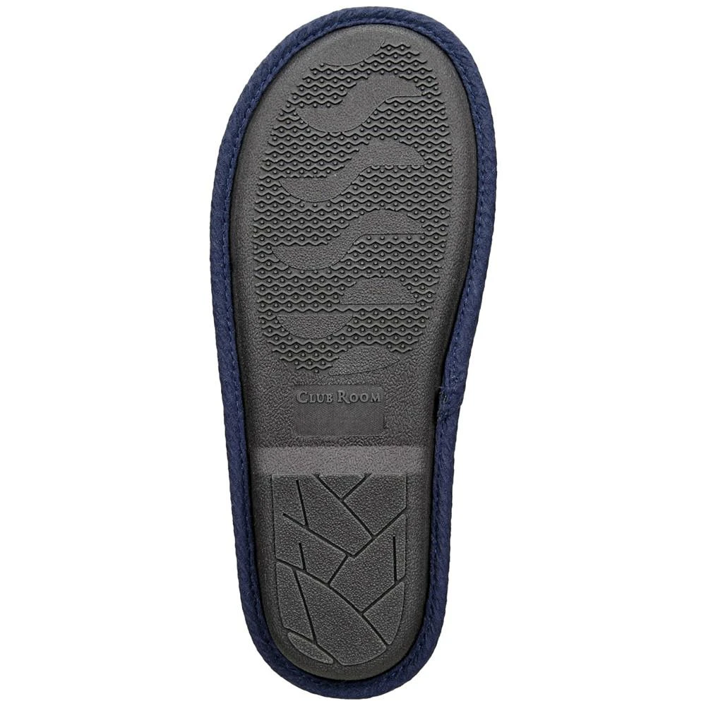 Club Room Men's Best Dad Embroidered Slippers, Created for Macy's 5