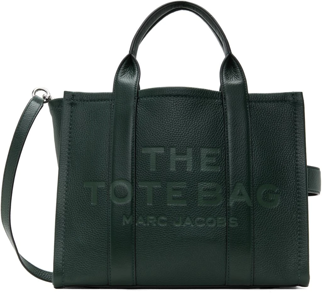 Marc Jacobs Green 'The Leather Medium' Tote 1