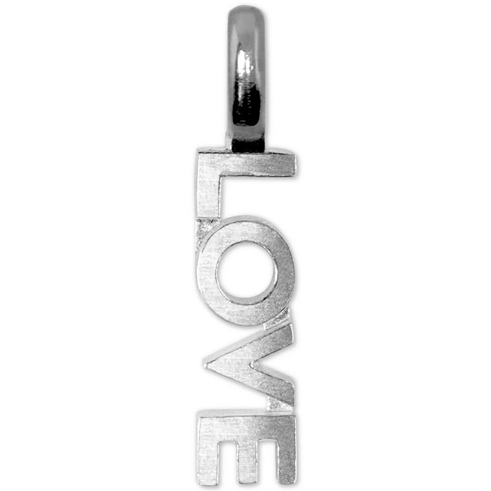Alex Woo Mini Love Charm Pendant in Sterling Silver 1
