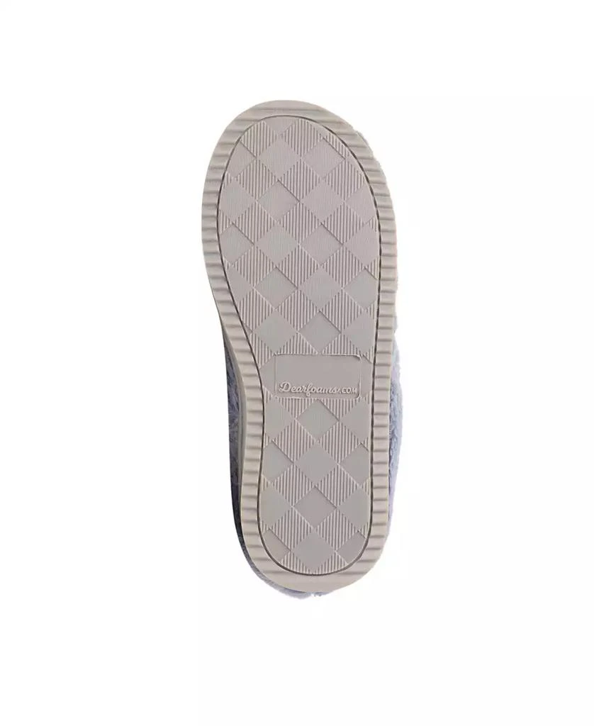 Dear Foams Women's Libby Quilted Terry Clog Slippers 9