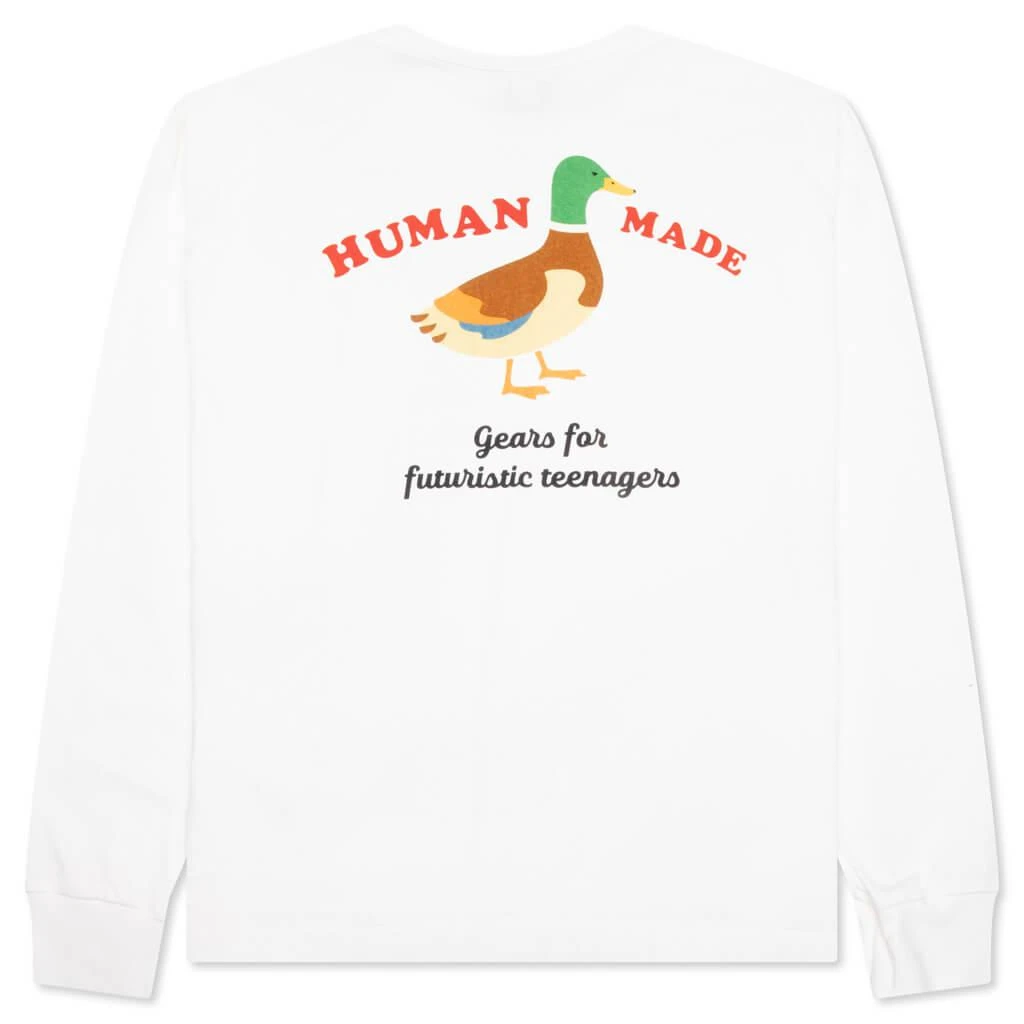 Human Made Graphic L/S T-Shirt #3 - White 2