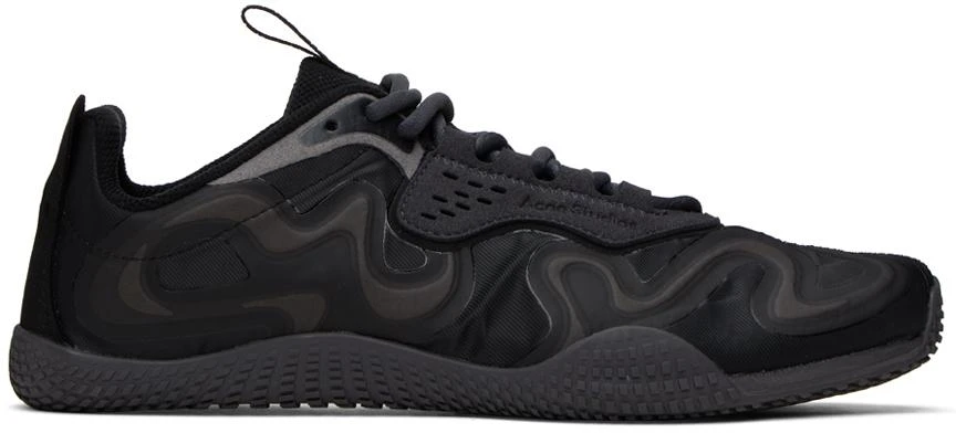 Acne Studios Black Ribbon Sneakers 1