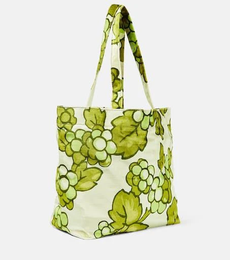 ETRO Pegaso leather-trimmed tote bag 4