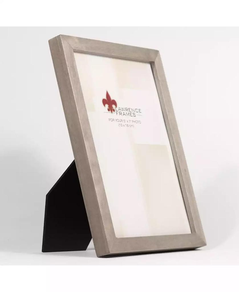 Lawrence Frames Gray Wood Picture Frame - Gallery Collection - 5" x 7"