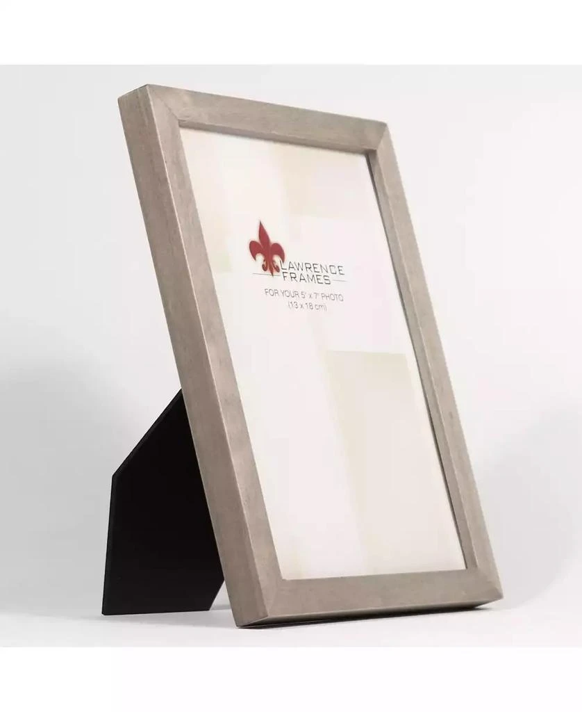 Lawrence Frames Gray Wood Picture Frame - Gallery Collection - 5" x 7" 2
