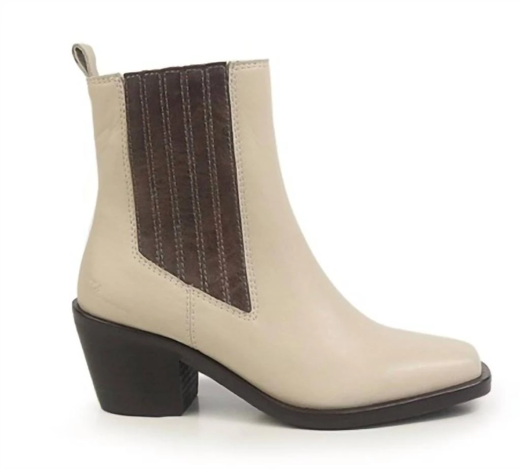 Vintage Havana Wichita Bootie In Winter White 1