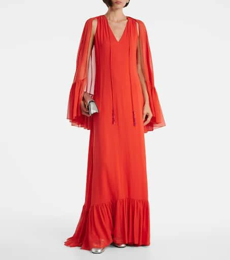 Valentino Adamantine 60 metallic leather mules 3