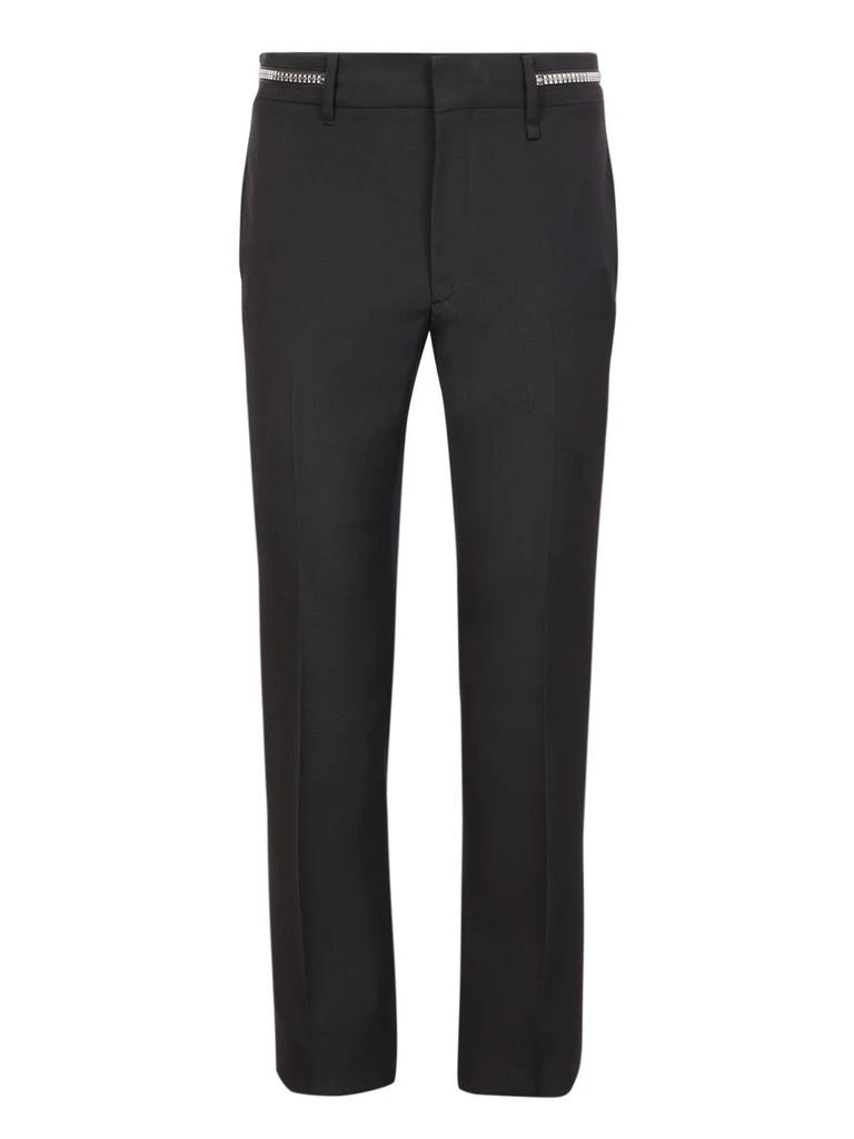 Givenchy Givenchy Chained-Waistband Detail Pants 1