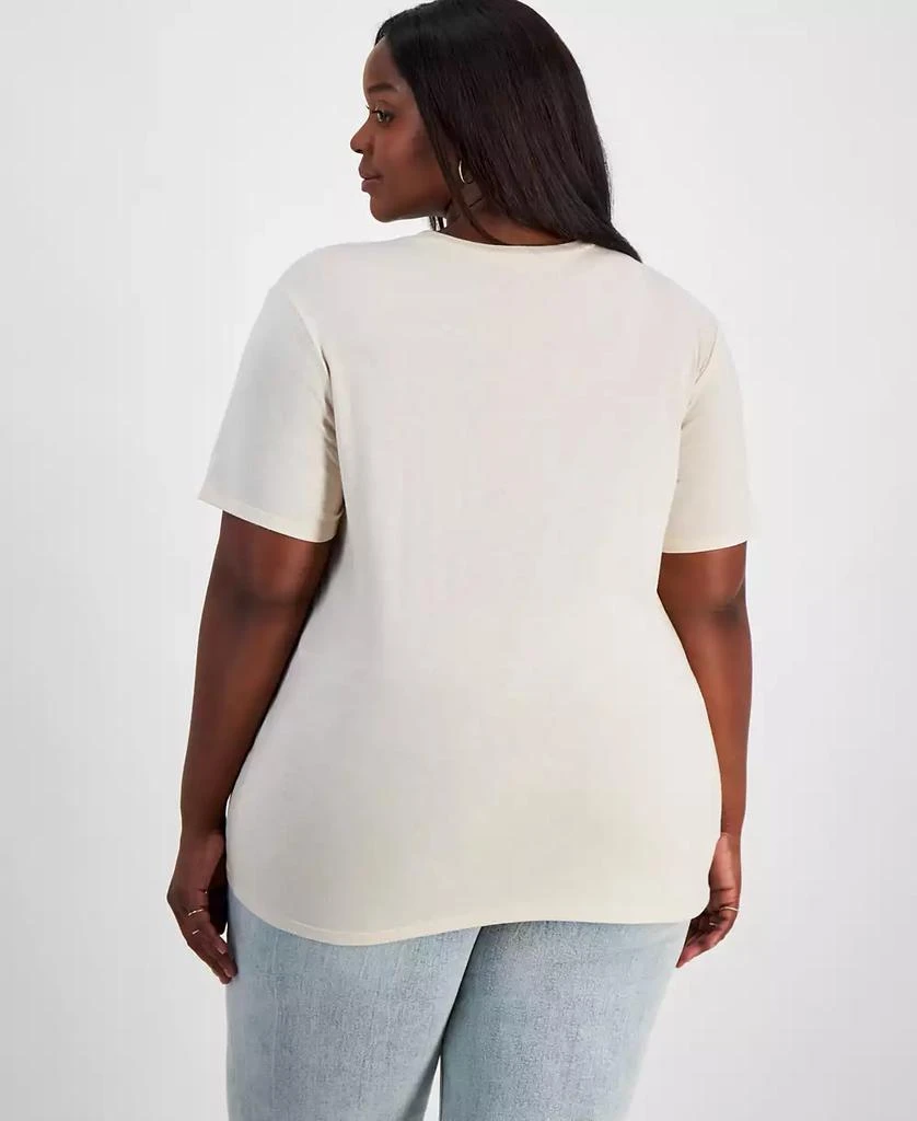 Disney Trendy Plus Size Minnie Mouse Graphic T-Shirt 2