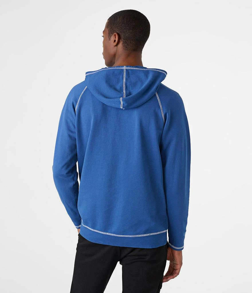 Karl Lagerfeld Paris CONTRAST STITCHING RAGLAN SLEEVE HOODIE 2
