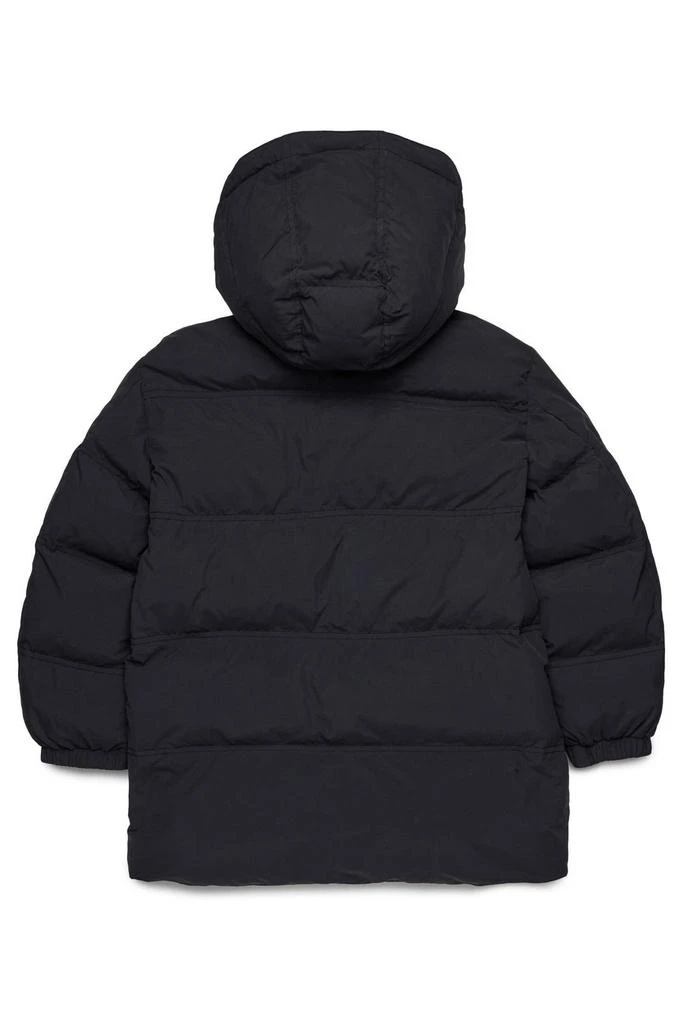 Diesel Diesel Kids Oval-D Logo Embroidered Hooded Jacket 2