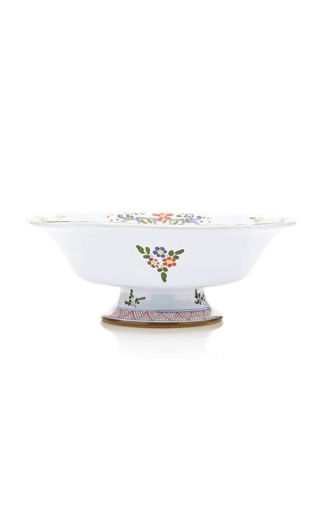 MoDA Moda Domus - Carnation Footed Serving Bowl - Multi - Moda Operandi 1