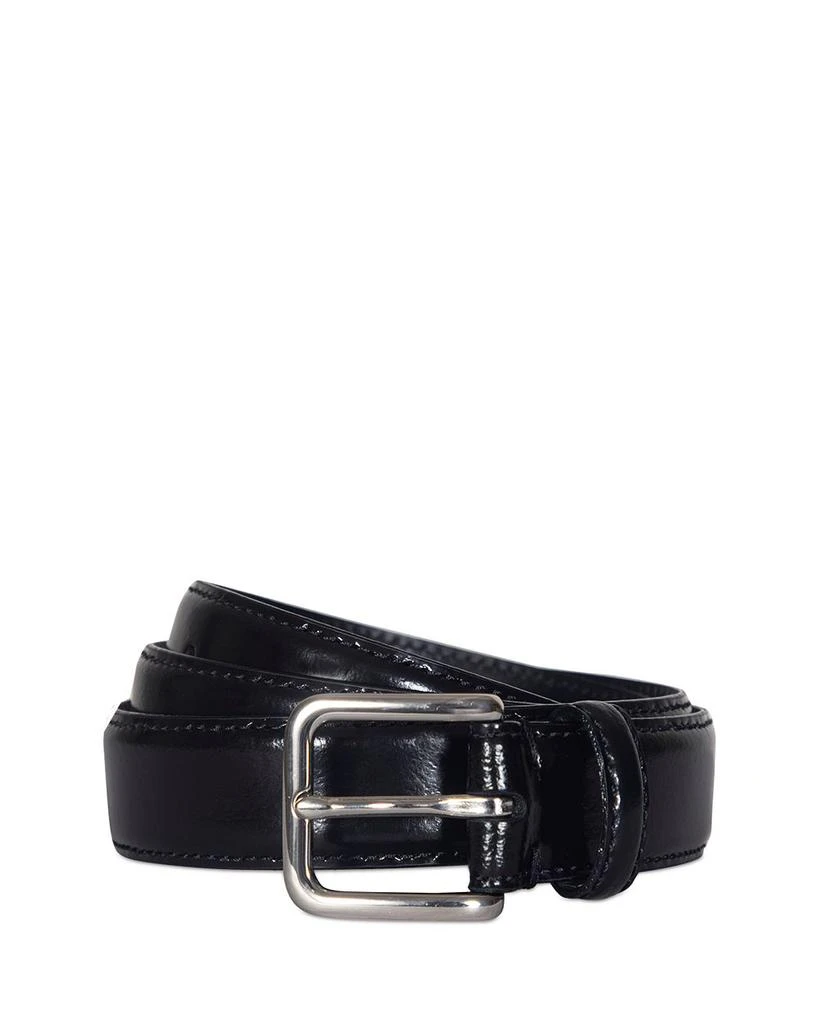 Vince Men's Spazzolato Leather Belt 1
