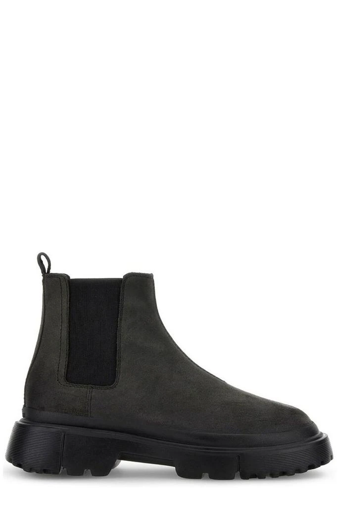 hogan Hogan Chelsea Round-Toe Boots 1
