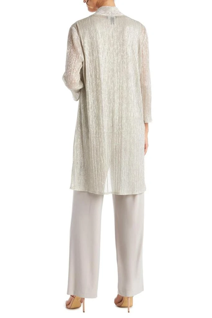 R&M Richards R&M Richards - Metallic 3-piece Dressy Pant Set 2