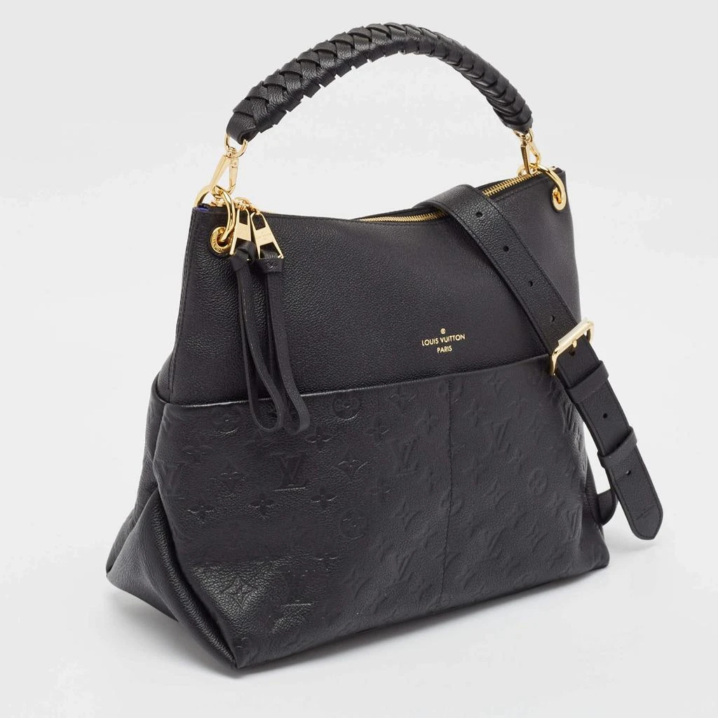 Louis Vuitton Louis Vuitton Black Monogram Empreinte Leather Maida Bag 3