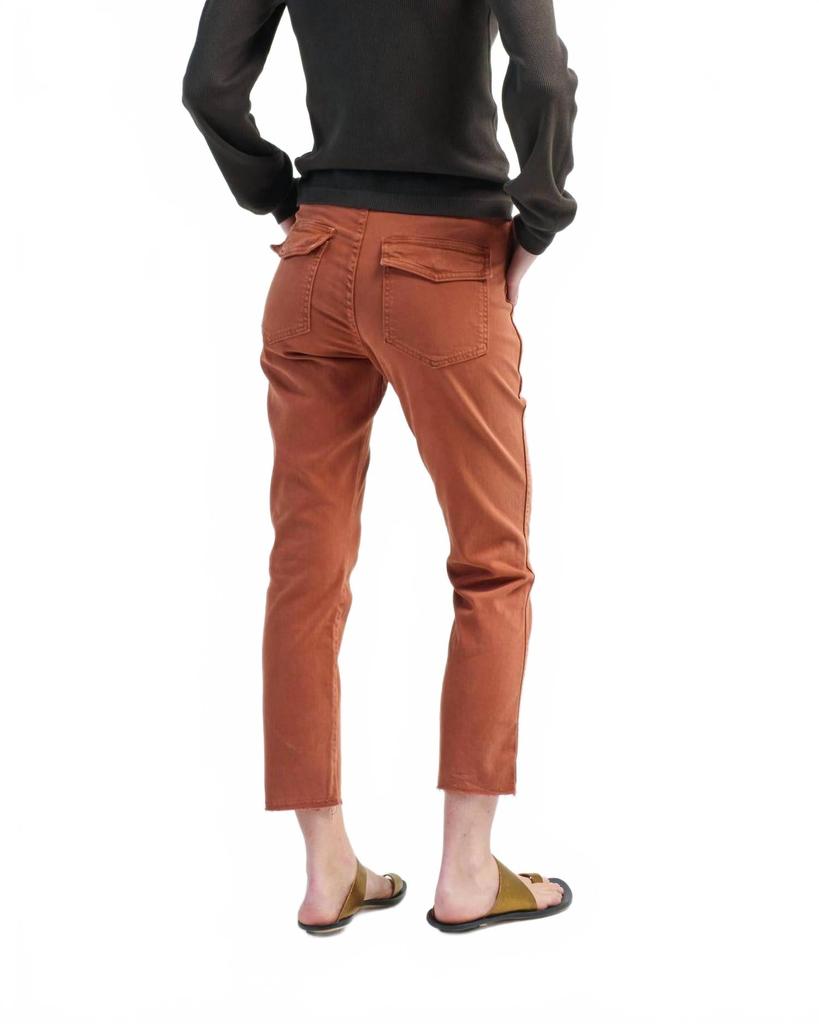 AMO Easy Army Trouser In Terracotta