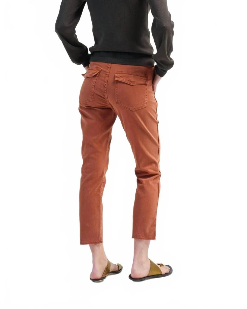 AMO Easy Army Trouser In Terracotta 2