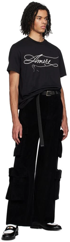AMIRI Black Braided Skater Belt 3