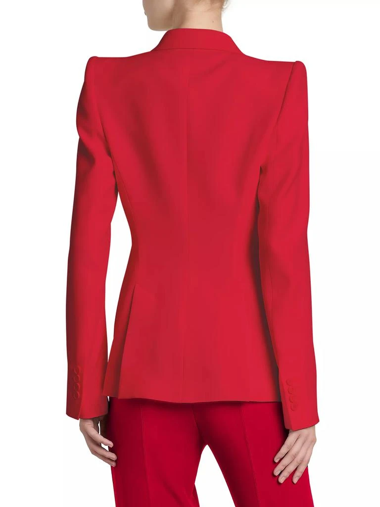 Alexander McQueen Asymmetric Single-Breasted Blazer 5